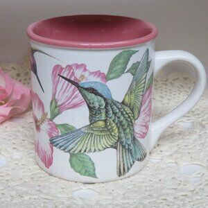 Vintage 1993 Potpourri Press Hummingbirds MUG (DK653)